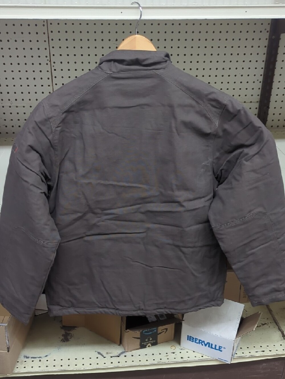 Men's Gray Utility Jacket - Picture 4 of 4